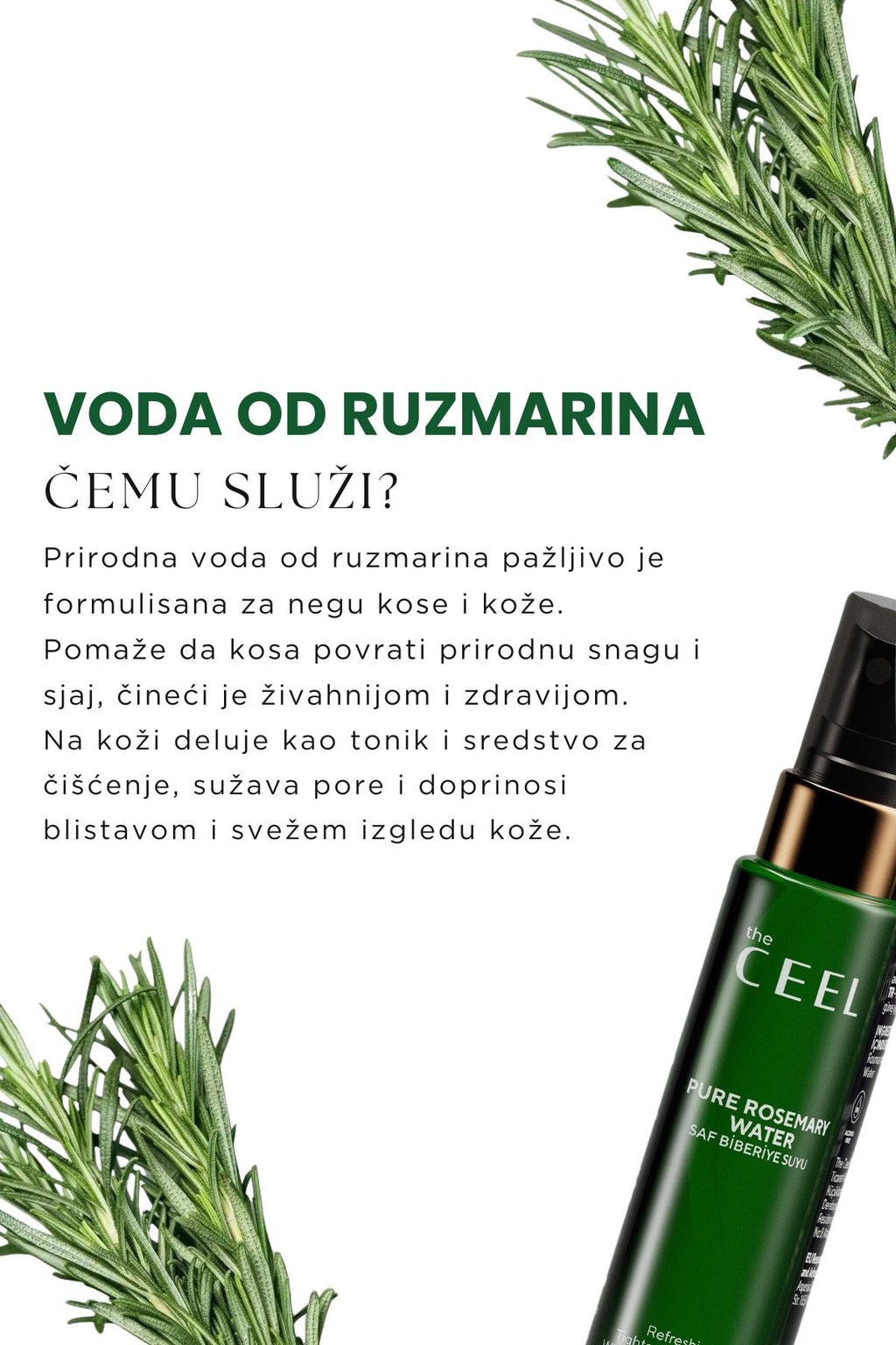 Ruzmarin Set za Rast Kose