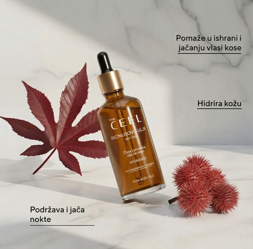 100% Ricinusovo Ulje