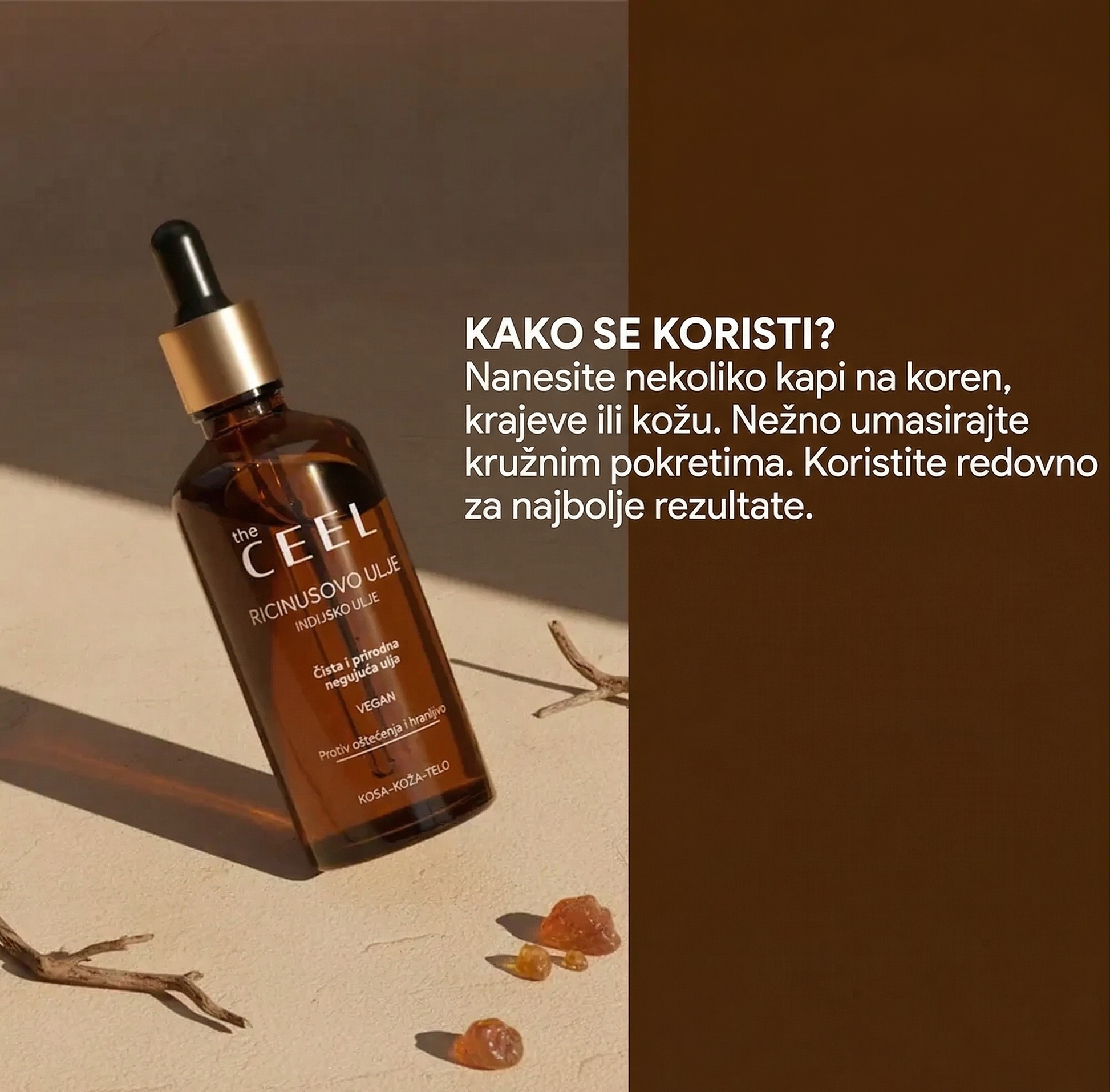 100% Ricinusovo Ulje