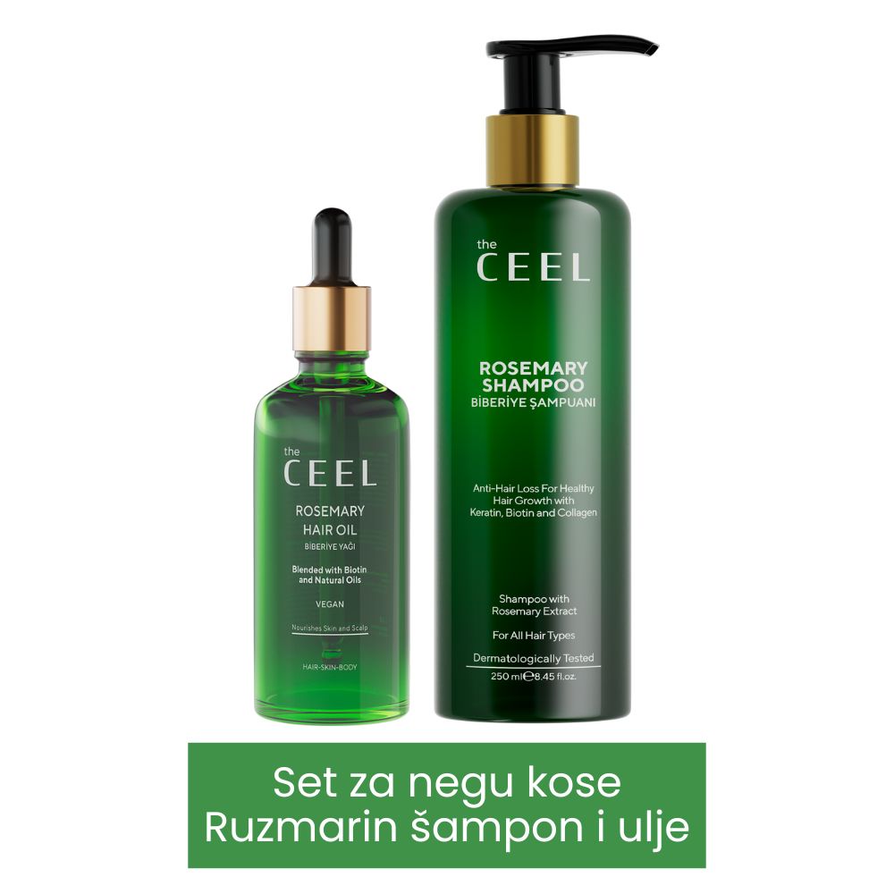 Ruzmarin set — ulje i šampon