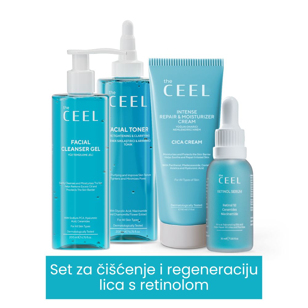 Retinol Set za Čišćenje Lica