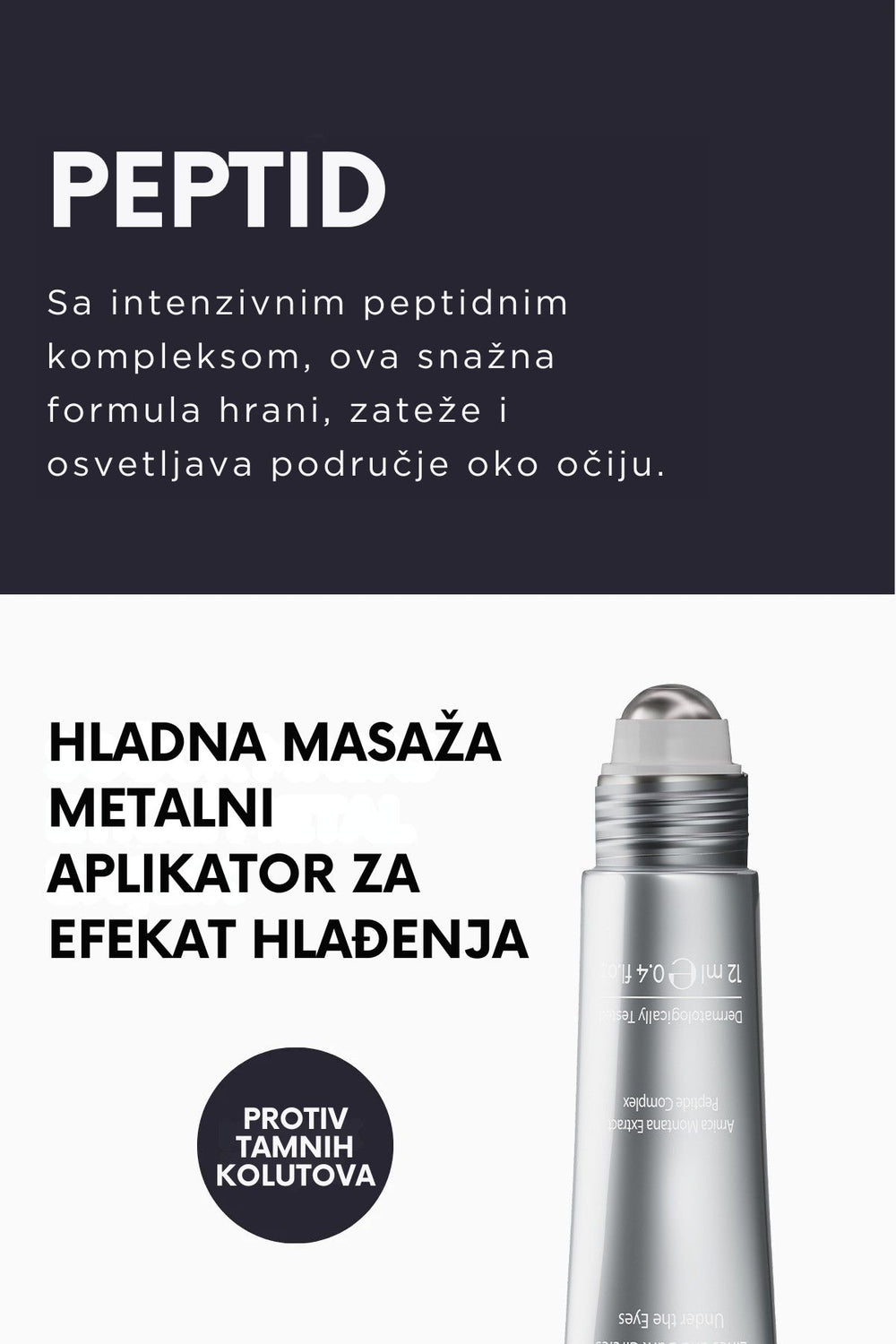 Krema sa metalnim valjkom