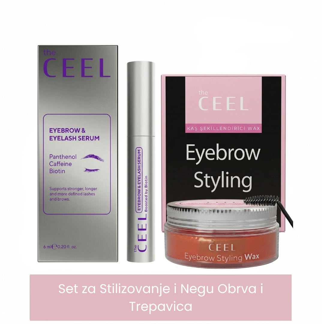 Set za Stilizovanje i Negu Obrva i Trepavica