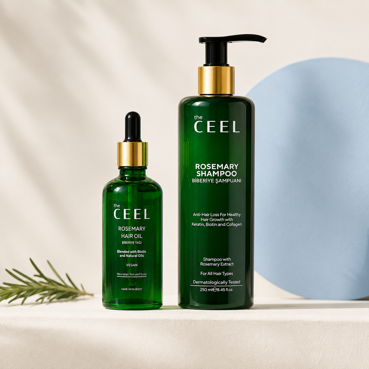 Ruzmarin set — ulje i šampon