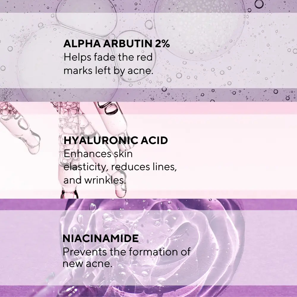 Alfa-arbutin, hijaluronska kiselina i niacinamid