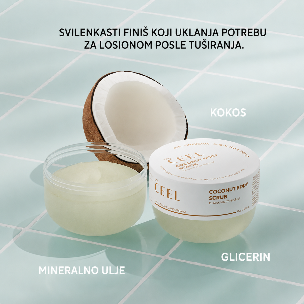 Body Scrub Piling sa Kokosom