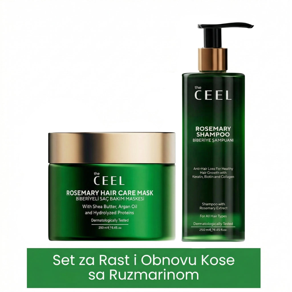 Set za Rast i Obnovu Kose sa Ruzmarinom