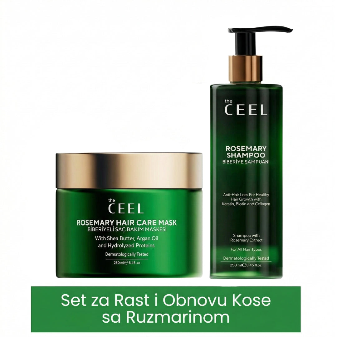 Set za Rast i Obnovu Kose sa Ruzmarinom